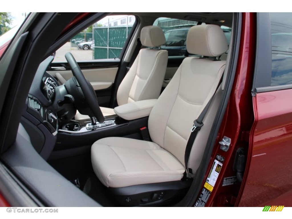 Oyster Interior 2014 BMW X3 xDrive35i Photo #95707979