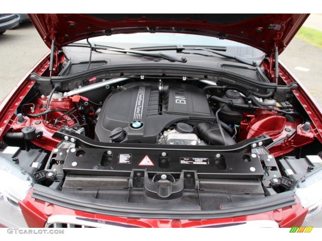 2014 BMW X3 xDrive35i 3.0 Liter DI TwinPower Turbocharged DOHC 24-Valve VVT Inline 6 Cylinder Engine Photo #95708351