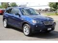 Deep Sea Blue Metallic 2014 BMW X3 xDrive35i