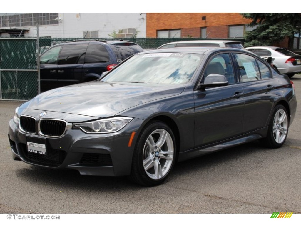 2014 3 Series 328i xDrive Sedan - Mineral Grey Metallic / Venetian Beige photo #6