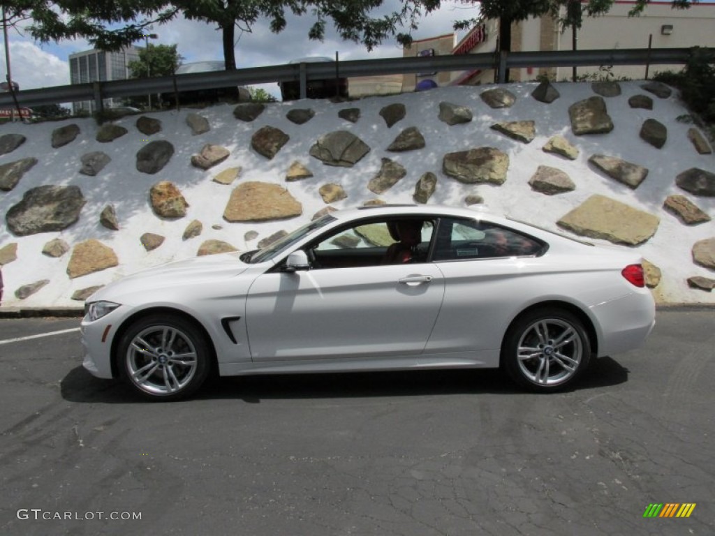 Alpine White 2014 BMW 4 Series 428i xDrive Coupe Exterior Photo #95709320