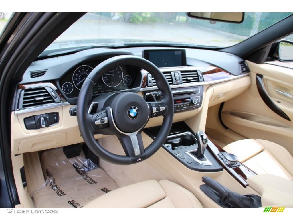 2014 3 Series 328i xDrive Sedan - Mineral Grey Metallic / Venetian Beige photo #9