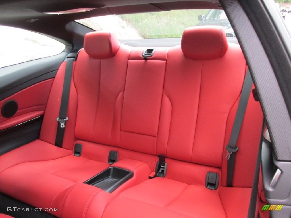 2014 BMW 4 Series 428i xDrive Coupe Rear Seat Photo #95709599