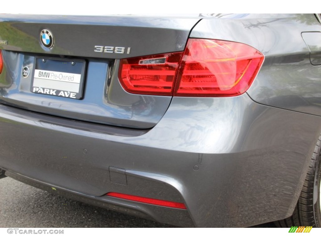 2014 3 Series 328i xDrive Sedan - Mineral Grey Metallic / Venetian Beige photo #21