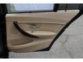 Venetian Beige 2014 BMW 3 Series 328i xDrive Sedan Door Panel