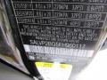 820: Santorini Black Metallic 2015 Land Rover Range Rover Evoque Pure Premium Color Code