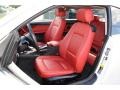 Coral Red/Black Front Seat Photo for 2012 BMW 3 Series #95710892