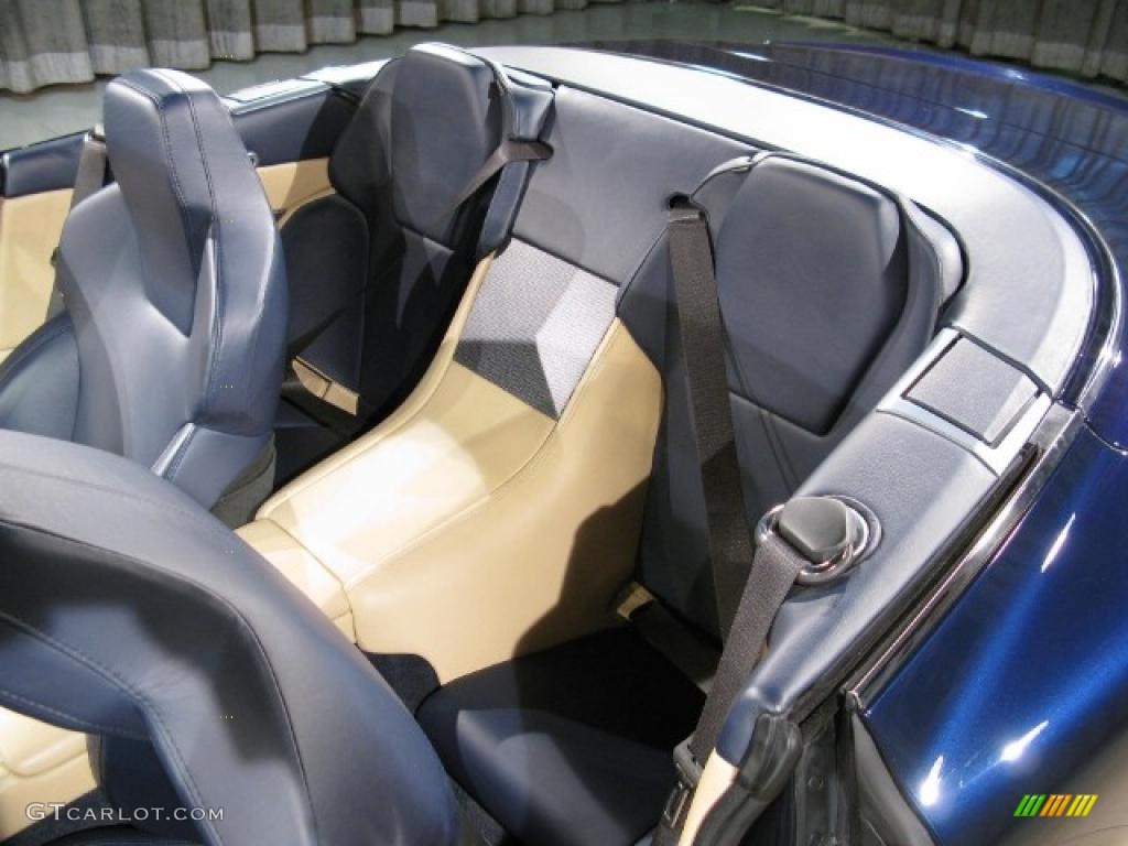 2006 DB9 Volante - Dark Blue Metallic / Blue/Beige photo #13