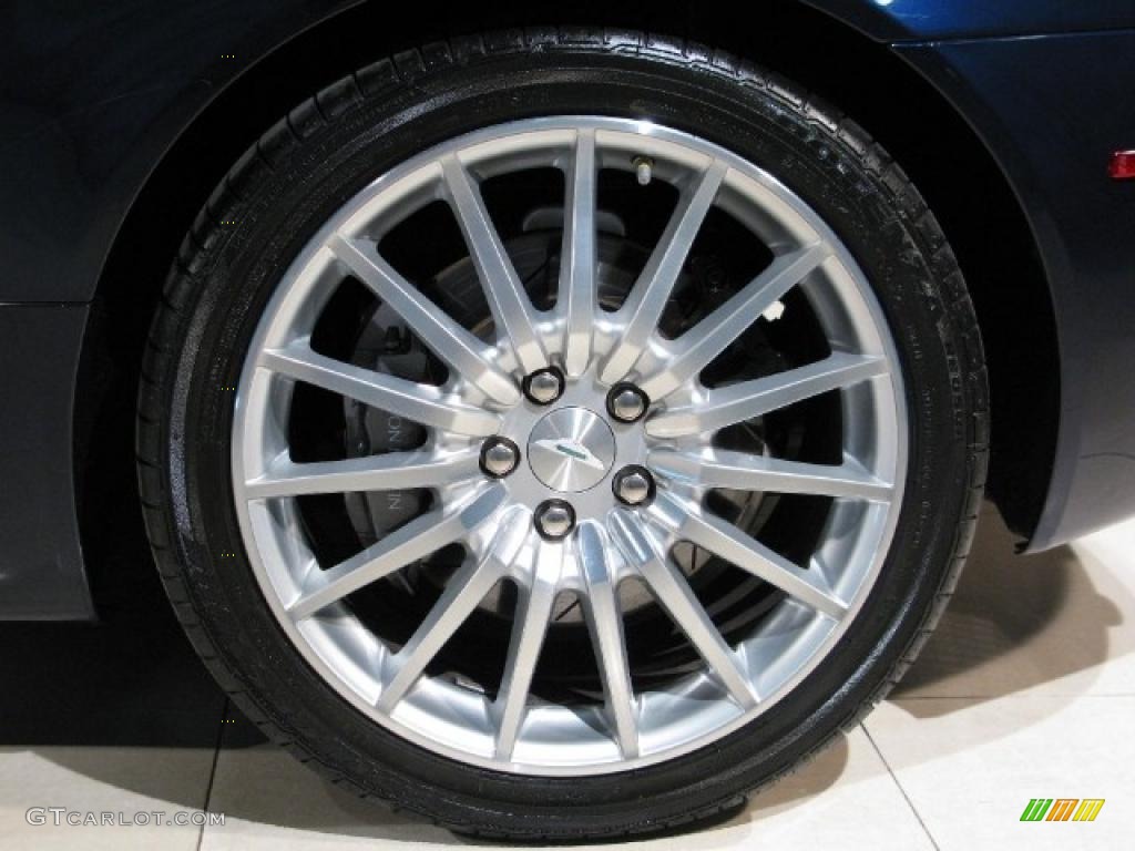 2006 DB9 Volante - Dark Blue Metallic / Blue/Beige photo #14