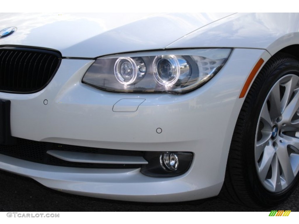 2012 3 Series 328i Coupe - Mineral White Metallic / Coral Red/Black photo #29