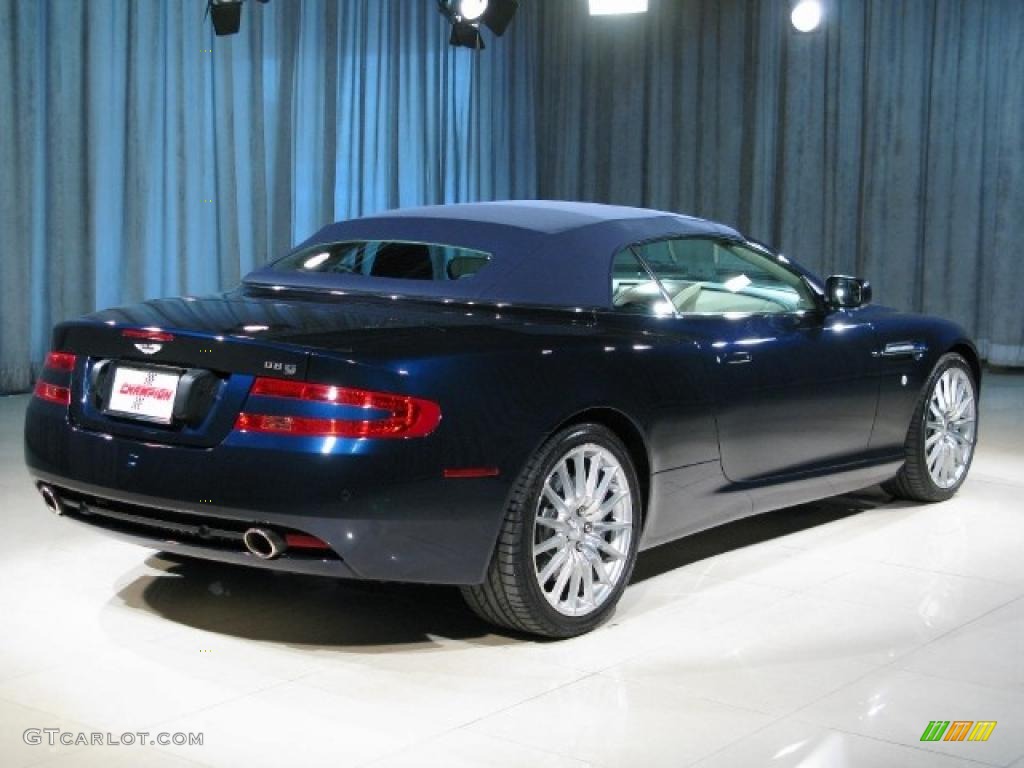 2006 DB9 Volante - Dark Blue Metallic / Blue/Beige photo #18