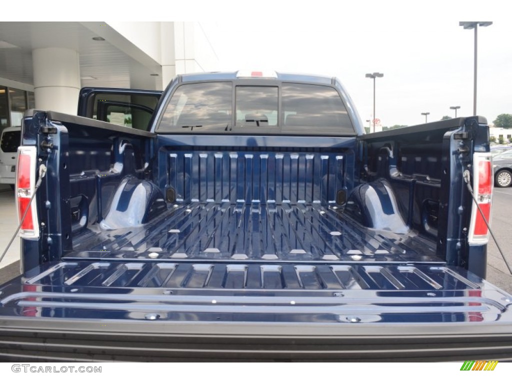 2014 F150 XLT SuperCrew 4x4 - Blue Jeans / Steel Grey photo #9