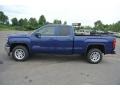 Cobalt Blue Metallic 2014 GMC Sierra 1500 SLE Double Cab Exterior