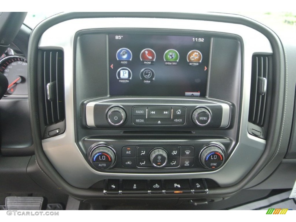 2014 GMC Sierra 1500 SLE Double Cab Controls Photo #95712161