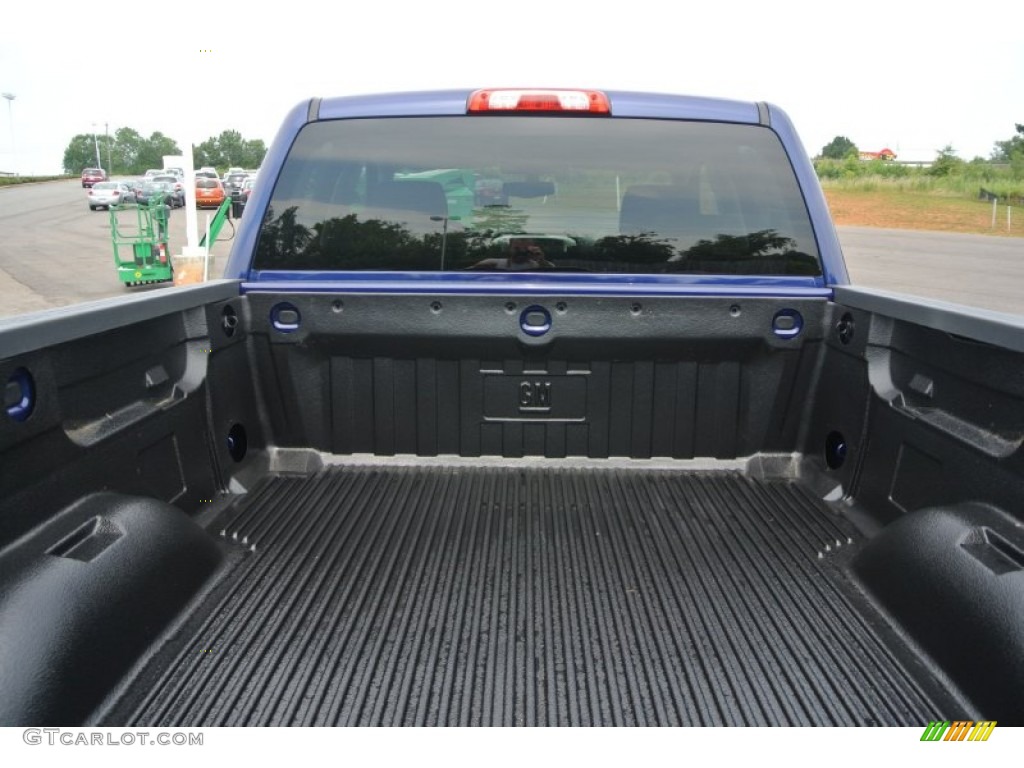 2014 Sierra 1500 SLE Double Cab - Cobalt Blue Metallic / Jet Black photo #15