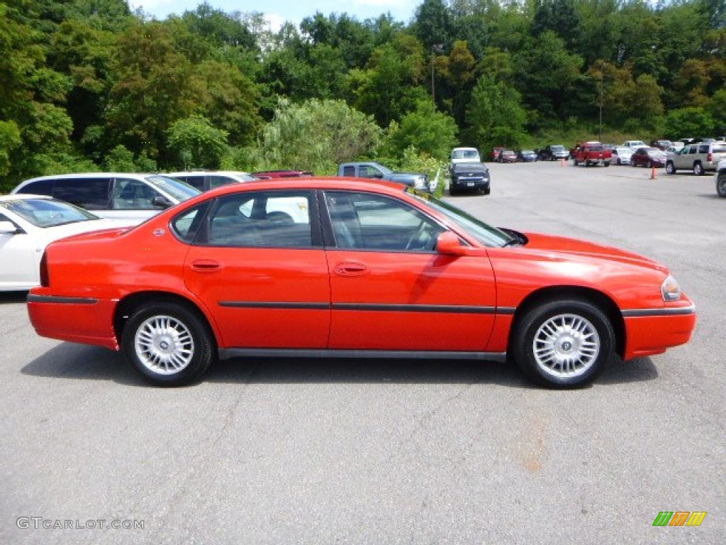 2000 Impala  - Torch Red / Medium Gray photo #4