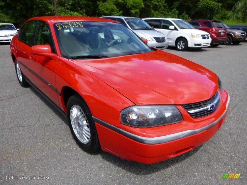 2000 Impala  - Torch Red / Medium Gray photo #5