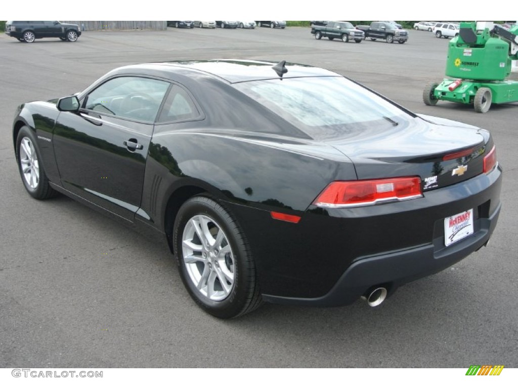 2015 Camaro LS Coupe - Black / Black photo #4