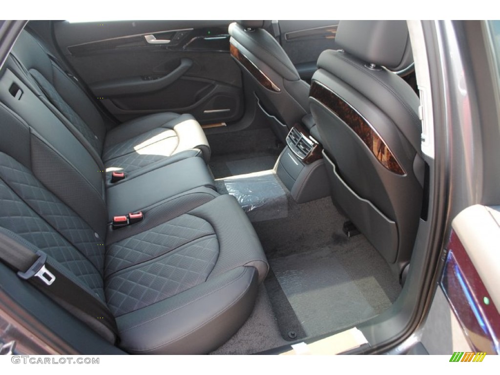 2015 Audi A8 L 4.0T quattro Rear Seat Photo #95714573