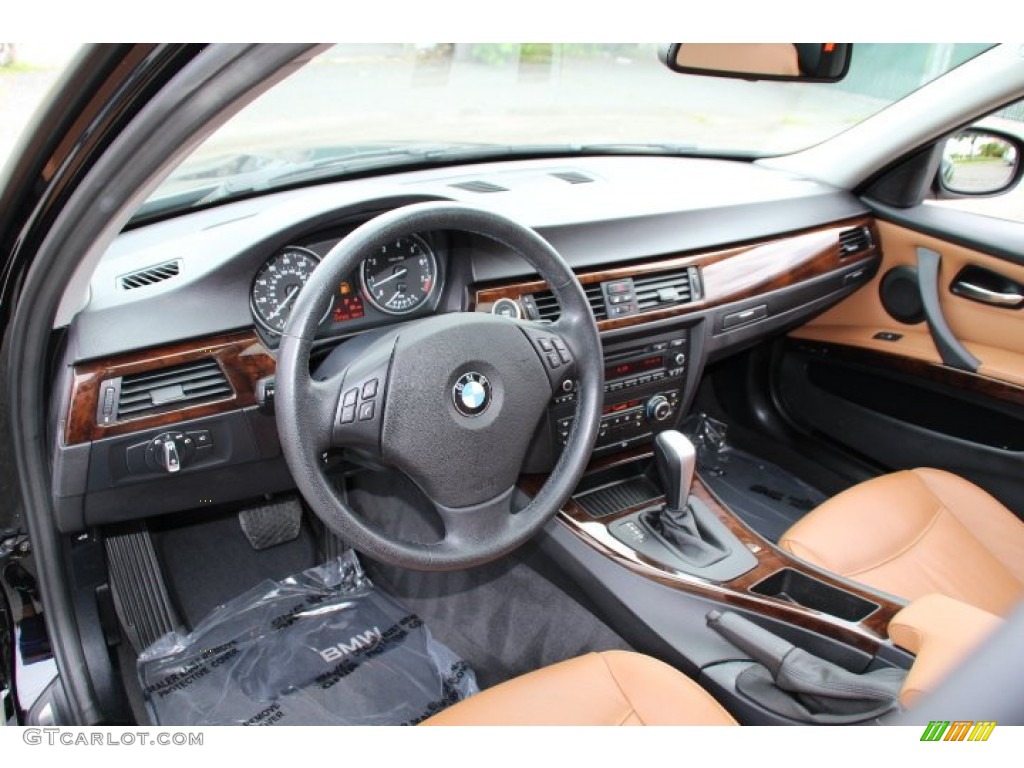 Saddle Brown Dakota Leather Interior 2011 BMW 3 Series 328i xDrive Sedan Photo #95715173