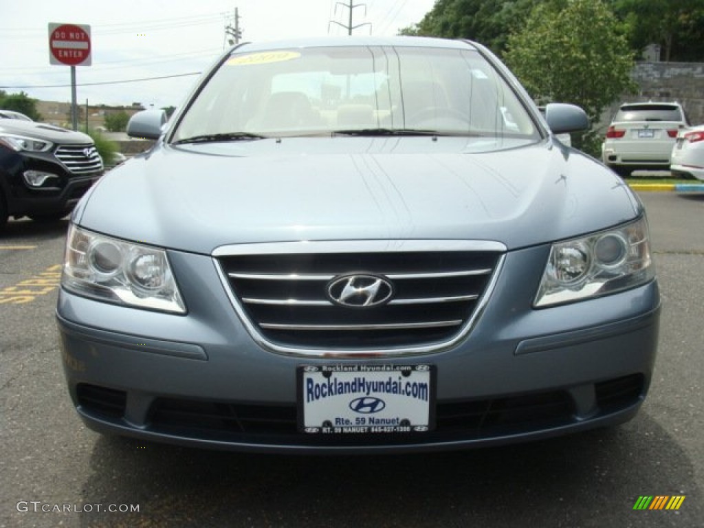 2009 Sonata GLS - Medium Silver Blue / Camel photo #2