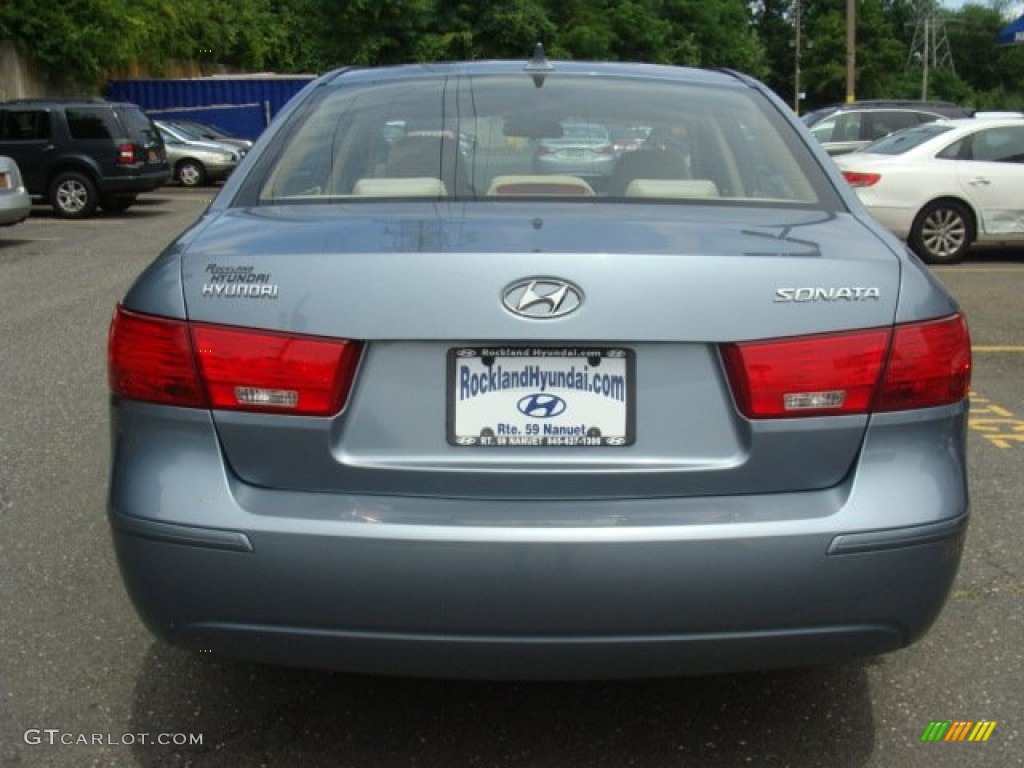 2009 Sonata GLS - Medium Silver Blue / Camel photo #5