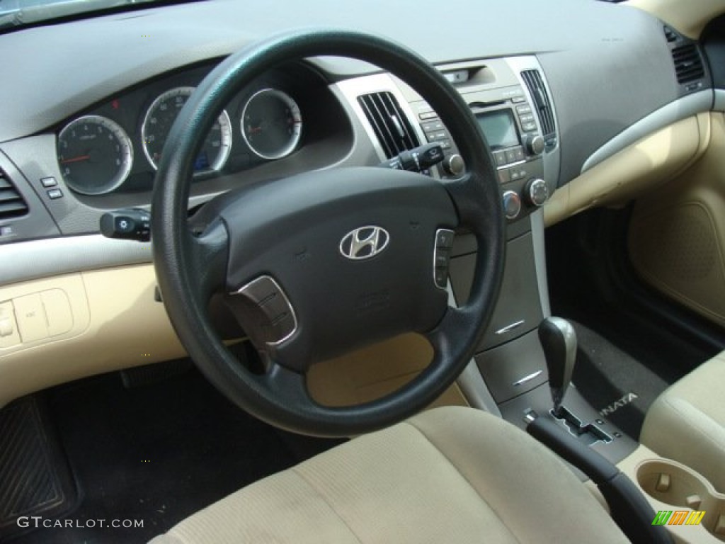 2009 Sonata GLS - Medium Silver Blue / Camel photo #9