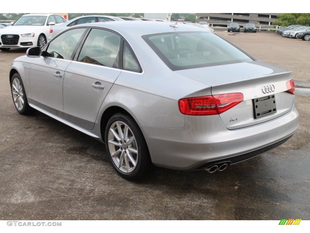 2015 A4 2.0T Premium Plus - Florett Silver Metallic / Black photo #6