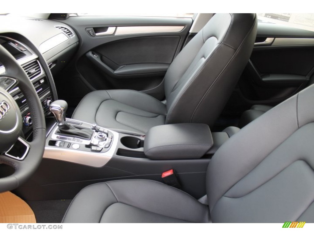 2015 A4 2.0T Premium Plus - Florett Silver Metallic / Black photo #9