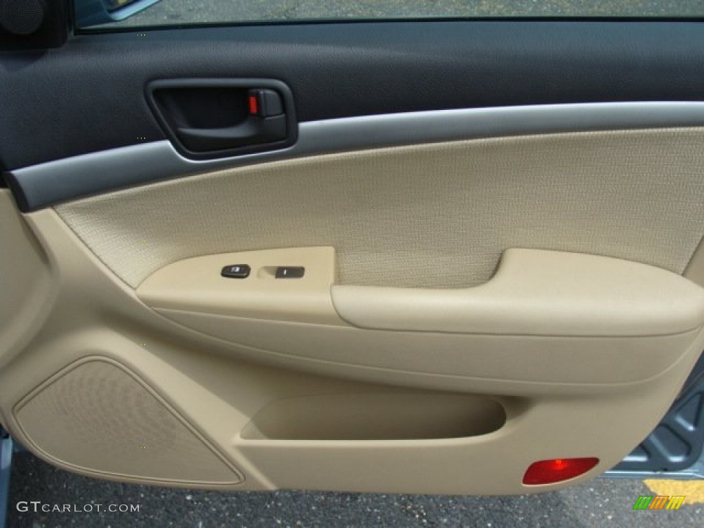 2009 Sonata GLS - Medium Silver Blue / Camel photo #22