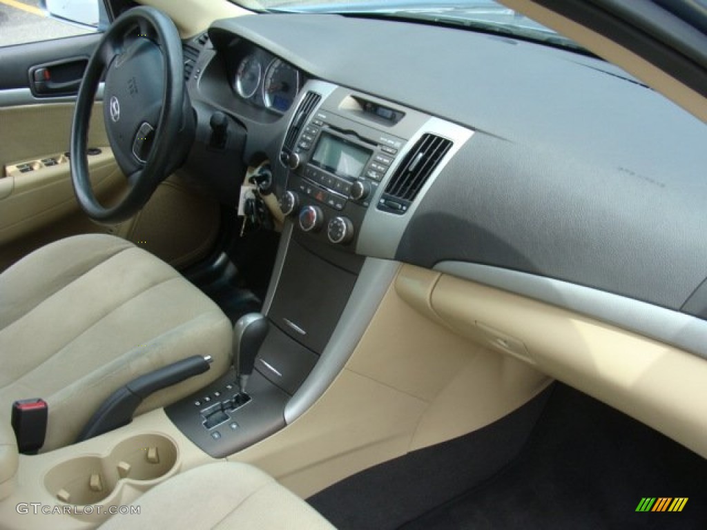 2009 Sonata GLS - Medium Silver Blue / Camel photo #23