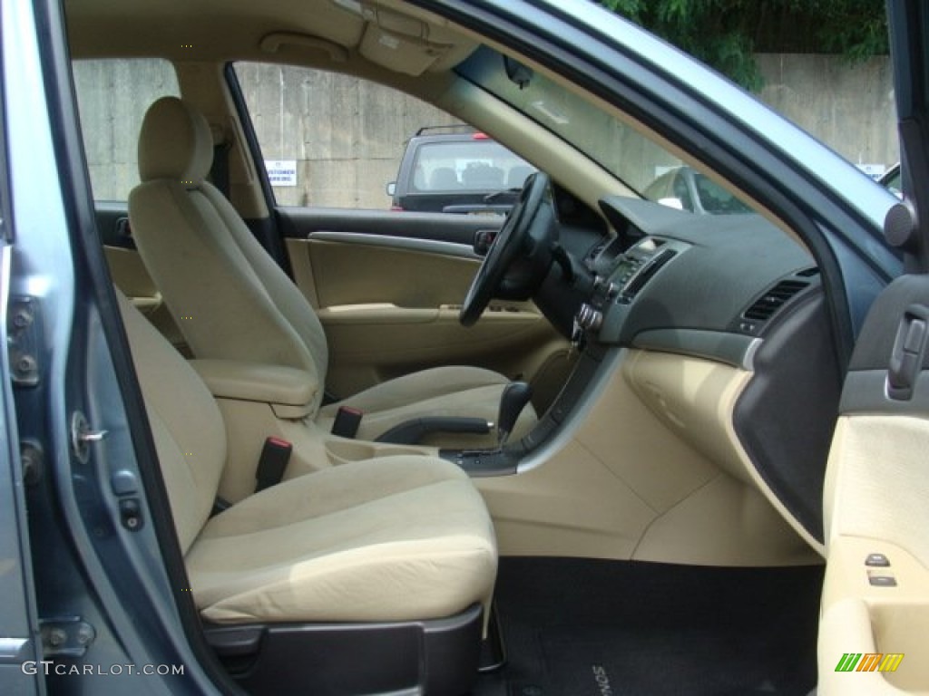 2009 Sonata GLS - Medium Silver Blue / Camel photo #24
