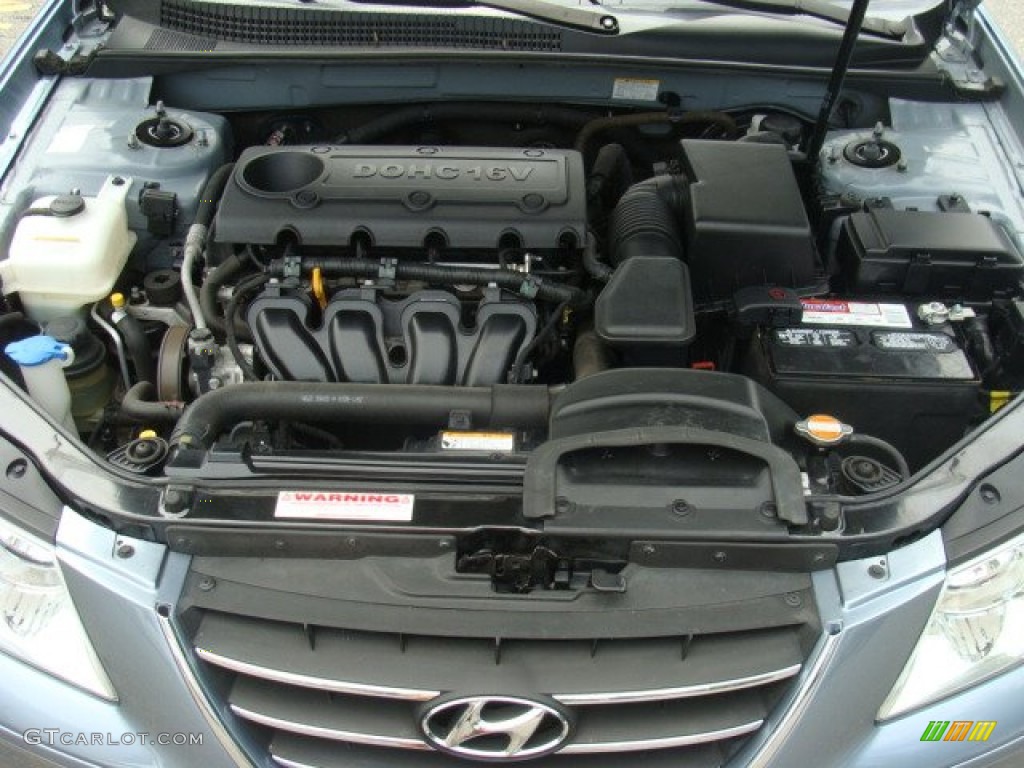 2009 Sonata GLS - Medium Silver Blue / Camel photo #27