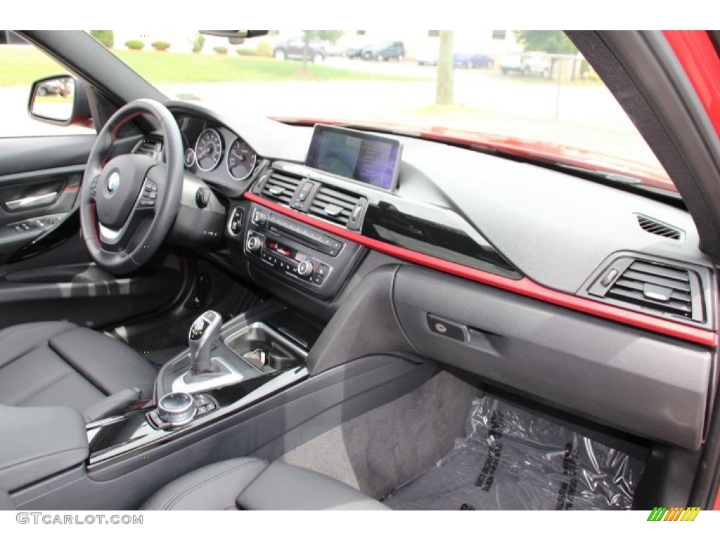 2014 3 Series 328i xDrive Sedan - Melbourne Red Metallic / Black photo #26