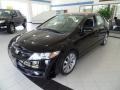 Crystal Black Pearl 2009 Honda Civic Si Sedan