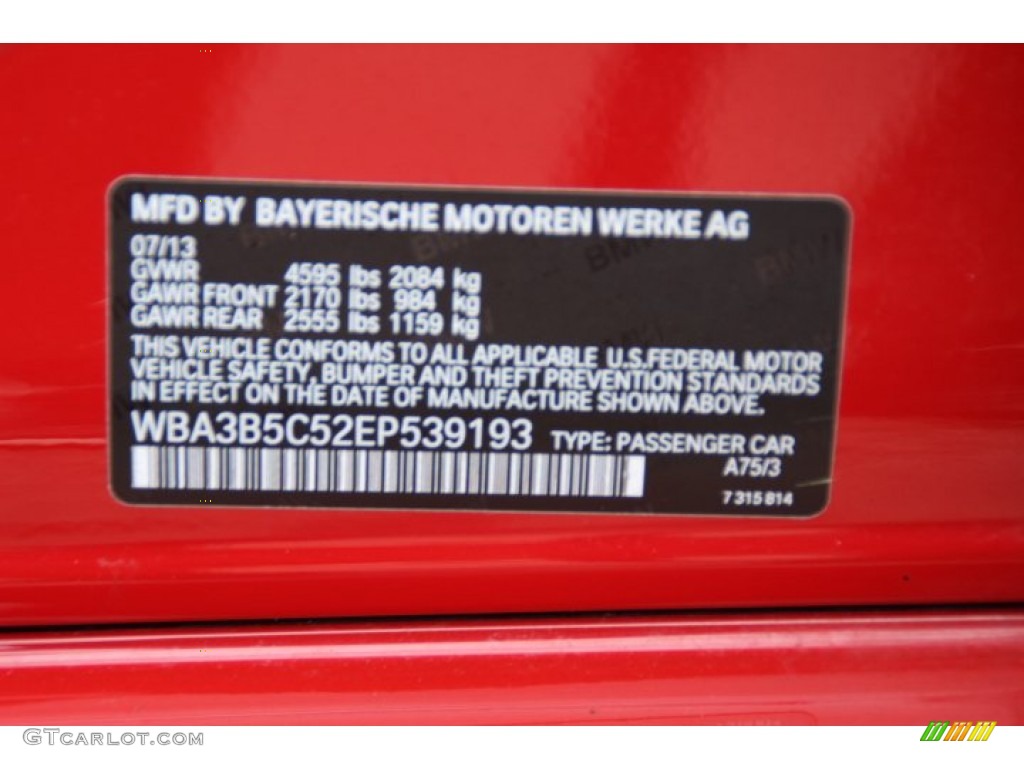 2014 3 Series 328i xDrive Sedan - Melbourne Red Metallic / Black photo #33
