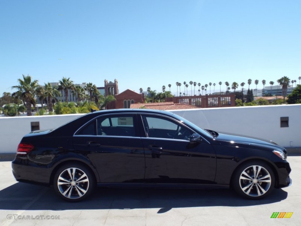 2014 E 350 Sport Sedan - Black / Black photo #3