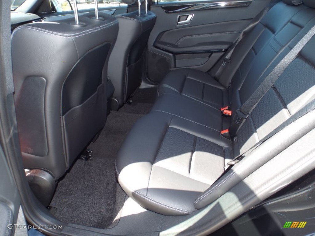 2014 E 350 Sport Sedan - Black / Black photo #8