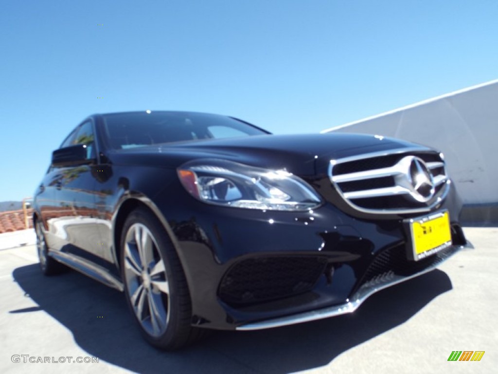 2014 E 350 Sport Sedan - Black / Black photo #11