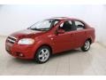 Sport Red - Aveo LT Sedan Photo No. 3