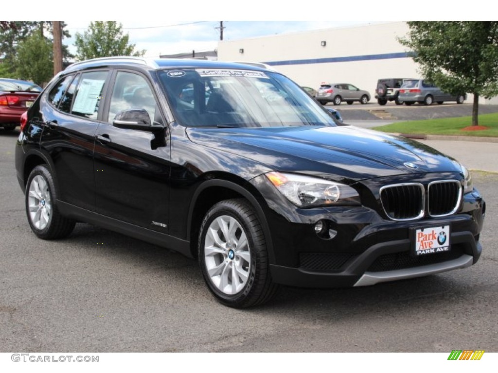 2014 X1 xDrive28i - Jet Black / Black photo #1