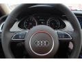 2015 Audi A4 Beige/Brown Interior Steering Wheel Photo