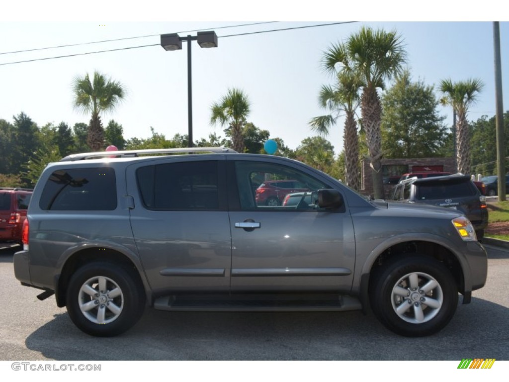 2014 Armada SV 4x4 - Gun Metallic / Charcoal photo #4