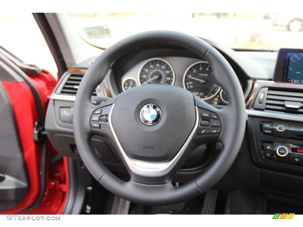 2014 3 Series 328i xDrive Sedan - Melbourne Red Metallic / Black photo #17