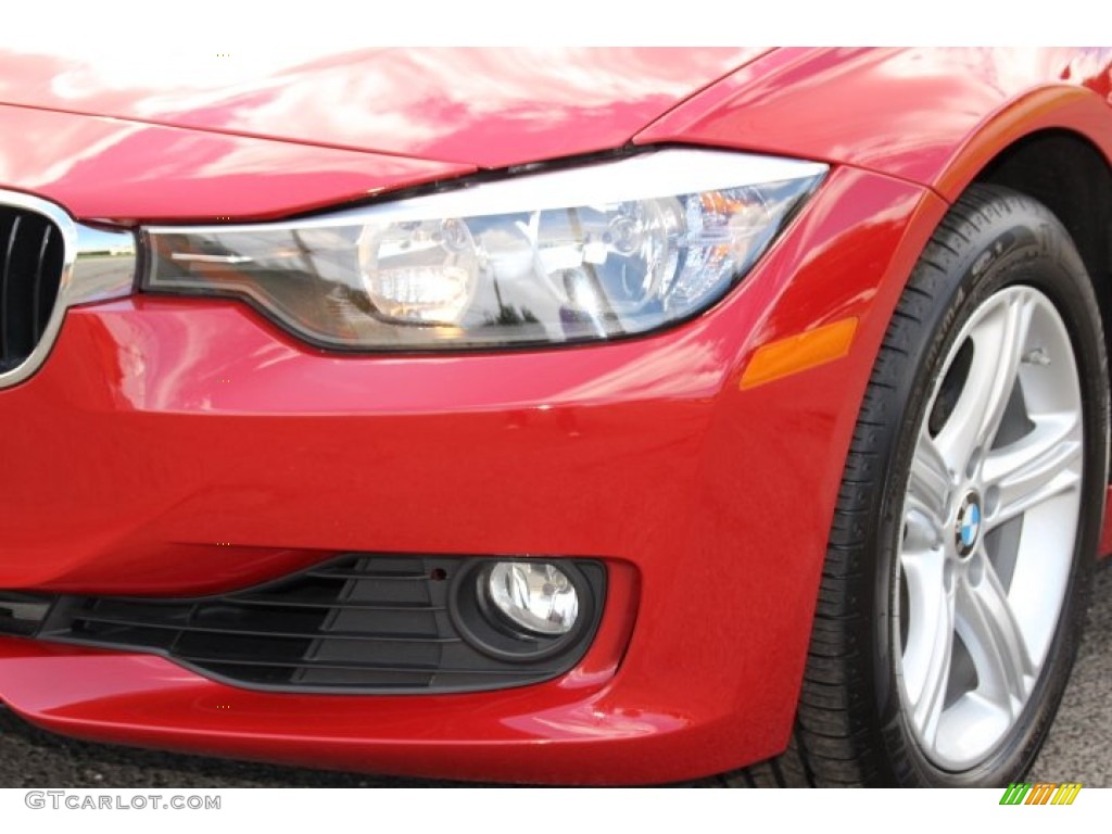 2014 3 Series 328i xDrive Sedan - Melbourne Red Metallic / Black photo #30