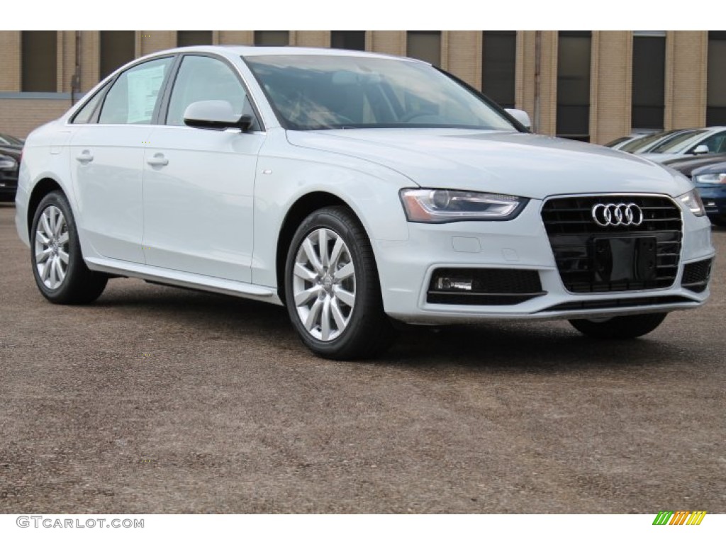 Glacier White Metallic 2015 Audi A4 2.0T Premium Exterior Photo #95720855