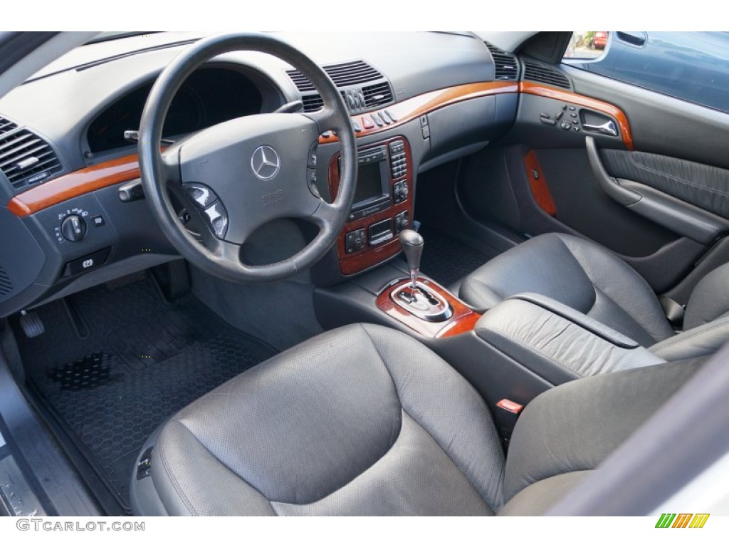 2001 Mercedes-Benz S 430 Sedan Interior Color Photos