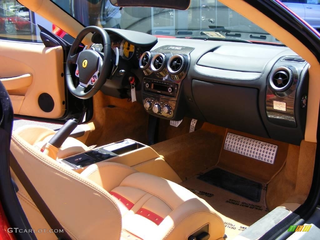 2008 F430 Spider - Rosso Scuderia (Red) / Beige photo #5