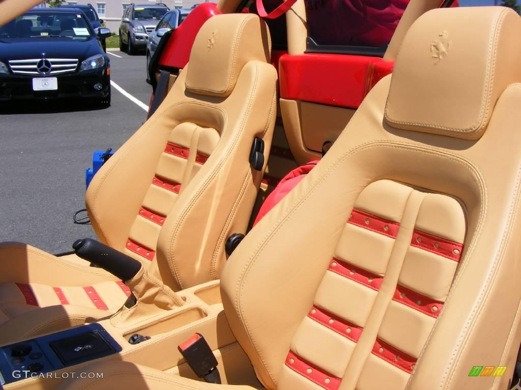 Beige Interior 2008 Ferrari F430 Spider Photo #9572386