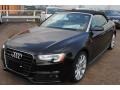 2015 Mythos Black Metallic Audi A5 Premium Plus quattro Convertible  photo #5